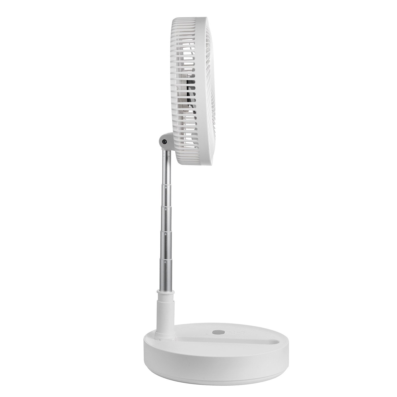 12 Inch Foldable Oscillating Standing Fan with Remote Control, 4 Speed Adjustable Portable Desk Quiet Fan, V952-CDFS12YCSSSF9DA1CV9