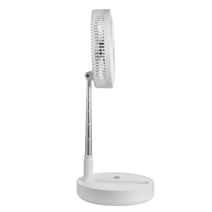 12 Inch Foldable Oscillating Standing Fan with Remote Control, 4 Speed Adjustable Portable Desk Quiet Fan, V952-CDFS12YCSSSF9DA1CV9