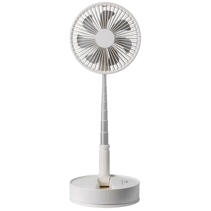 8 Inch Foldable Oscillating Standing Fan with Remote Control, 4 Speed Adjustable Portable Desk Quiet Fan, V952-CDFS8YCSSSF0UQN12V9
