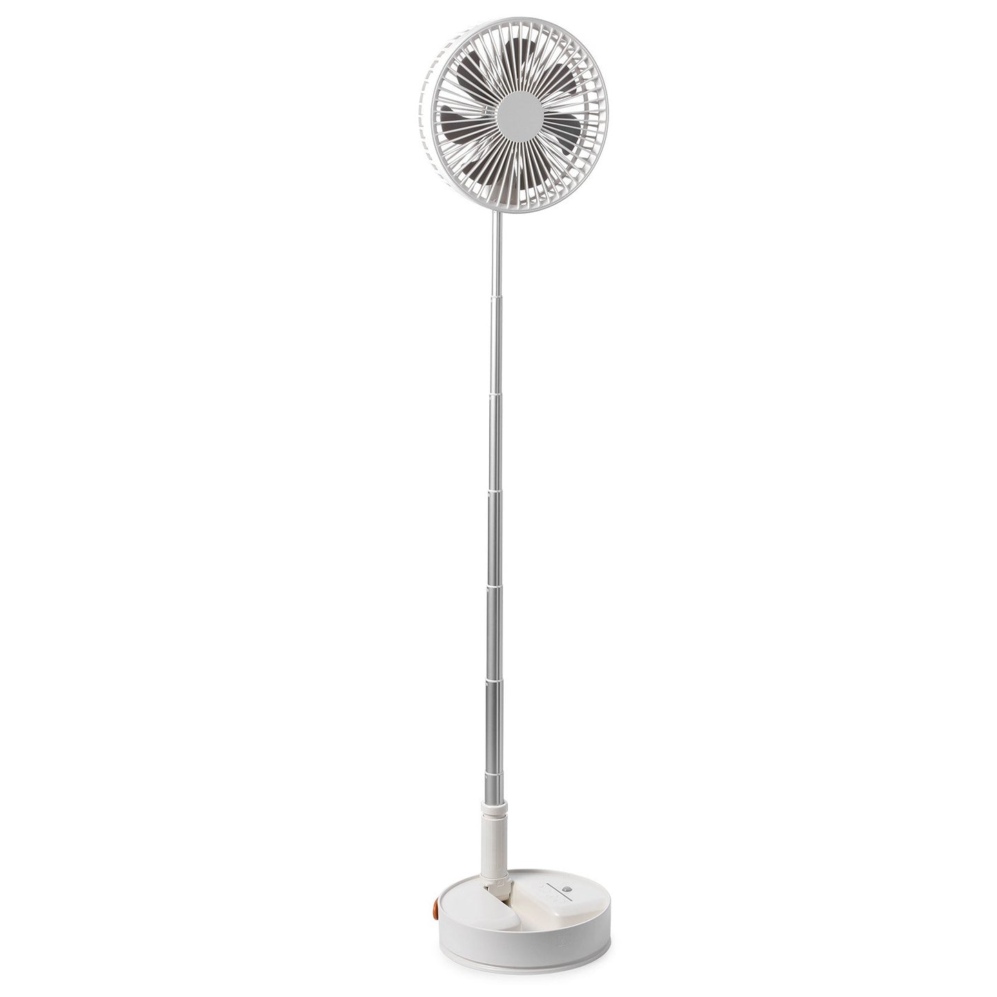 8 Inch Foldable Oscillating Standing Fan with Remote Control, 4 Speed Adjustable Portable Desk Quiet Fan, V952-CDFS8YCSSSF0UQN12V9
