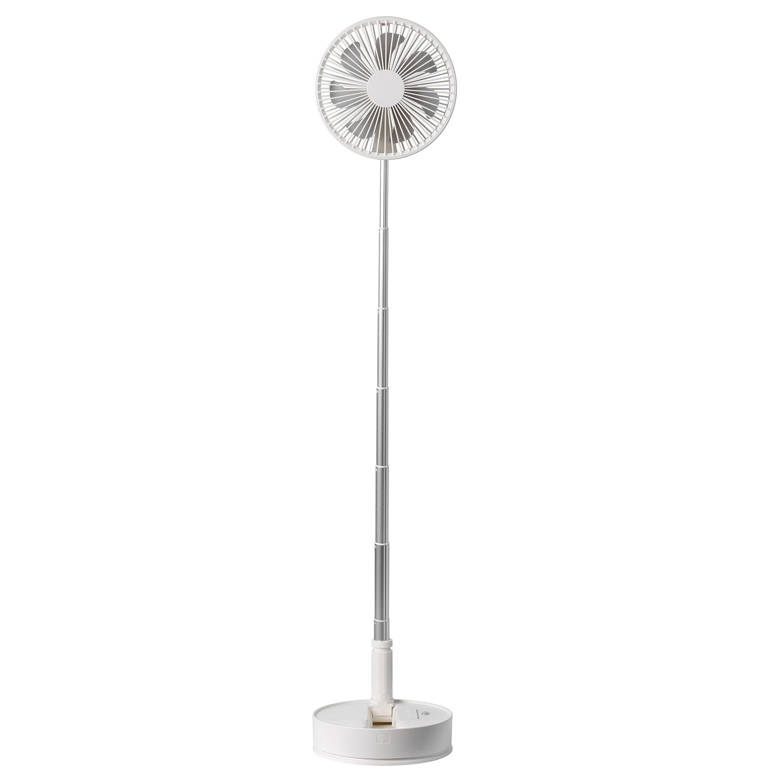 8 Inch Foldable Oscillating Standing Fan with Remote Control, 4 Speed Adjustable Portable Desk Quiet Fan, V952-CDFS8YCSSSF0UQN12V9