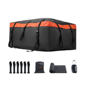 Car Rooftop Cargo Carrier Bag, 20 Cubic Feet Roof Cargo Carrier, Heavy Duty 840D PVC 100% Waterproof Car Roof V952-CDHBJX20LFYCT09VHV0
