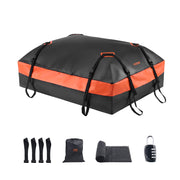 Car Rooftop Cargo Carrier Bag, 15 Cubic Feet Car Roof Cargo Carrier, 100% Waterproof Heavy Duty 840D PVC Roof V952-CDHBTX15CUFT8EPBDV0