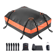 Car Rooftop Cargo Carrier Bag 21 Cubic Feet Roof Cargo Carrier 840D PVC V952-CDHBTX20LFYCKB502V0