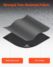 Car Rooftop Cargo Carrier Bag, 21 Cubic Feet Cargo Carrier for Car Roof, 100% Waterproof 900D Oxford Cloth V952-CDHBXM20LFYCV5QCOV0