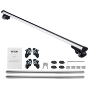 Roof Rack Cross Bars, Aluminum Roof Rack Crossbars, Fit Raised Side Rail with Gap, 90 kg Load Capacity, V952-CDHGJTYKTYKCPRACFV0
