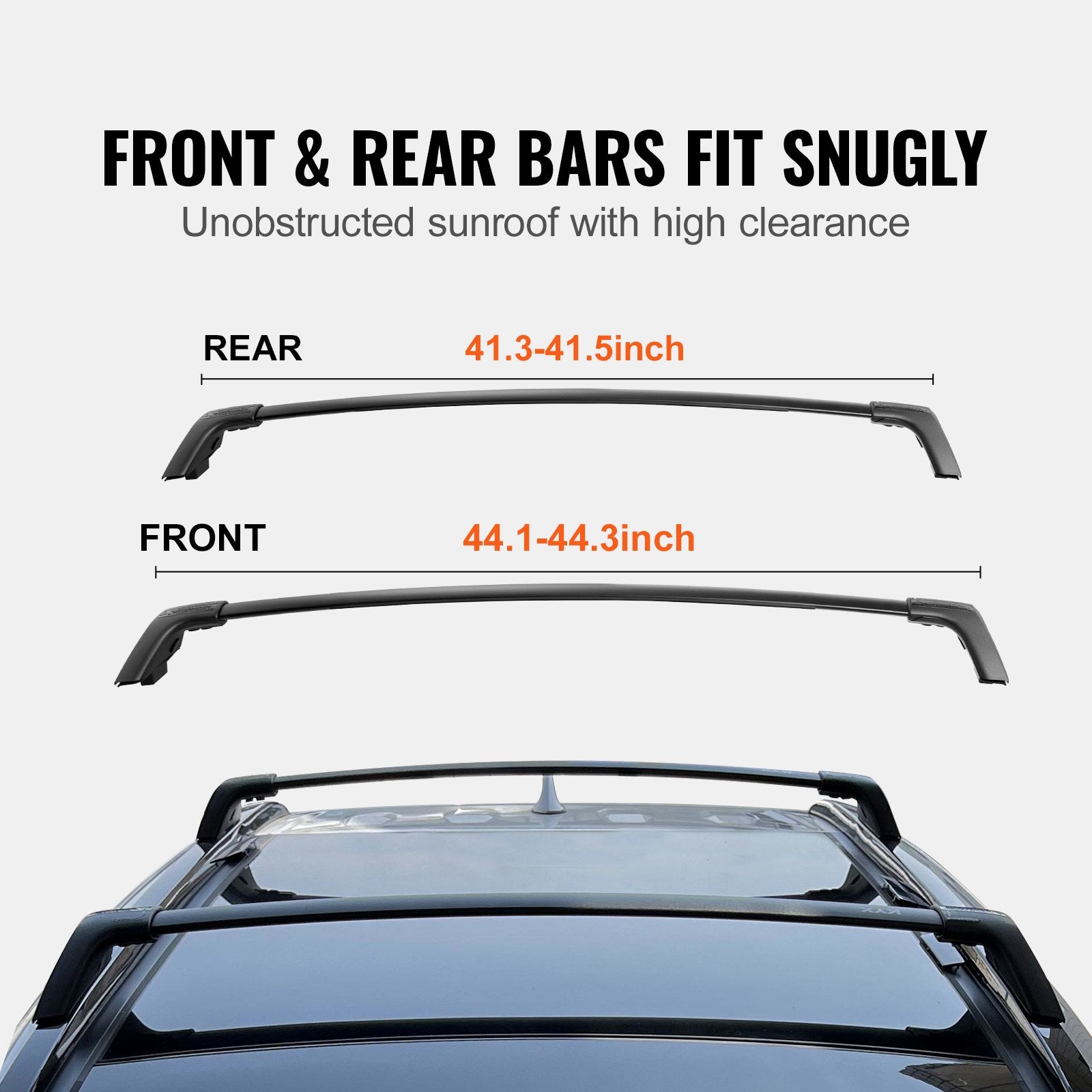 Roof Rack Cross Bars, Compatible with Toyota RAV4 2020-2023, 160lbs Load Capacity, Aluminum Anti-Rust V952-CDHGJZSKFTRF7ZI8NV0