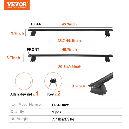 Roof Rack Crossbar for JEEP GRAND CHEROKEE 2011-2021 Aluminum with Lock V952-CDHGJZSKJPDQHW9Q7V0