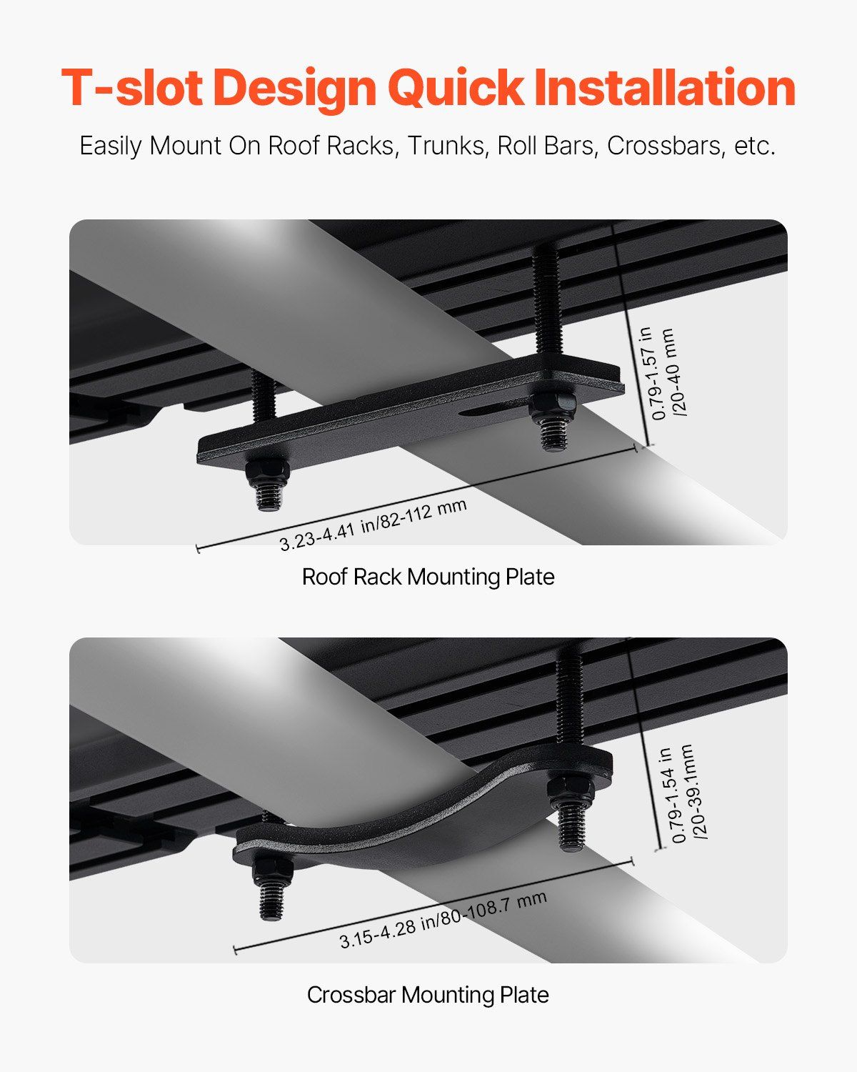 Roof Rack Water Tank, 4 Gal, Multi-Dispensing Outdoor Tank with 2 Splash-Guard Panels & T-slot, High-Capacity V952-CDJSXZTK4GALFADHNV0