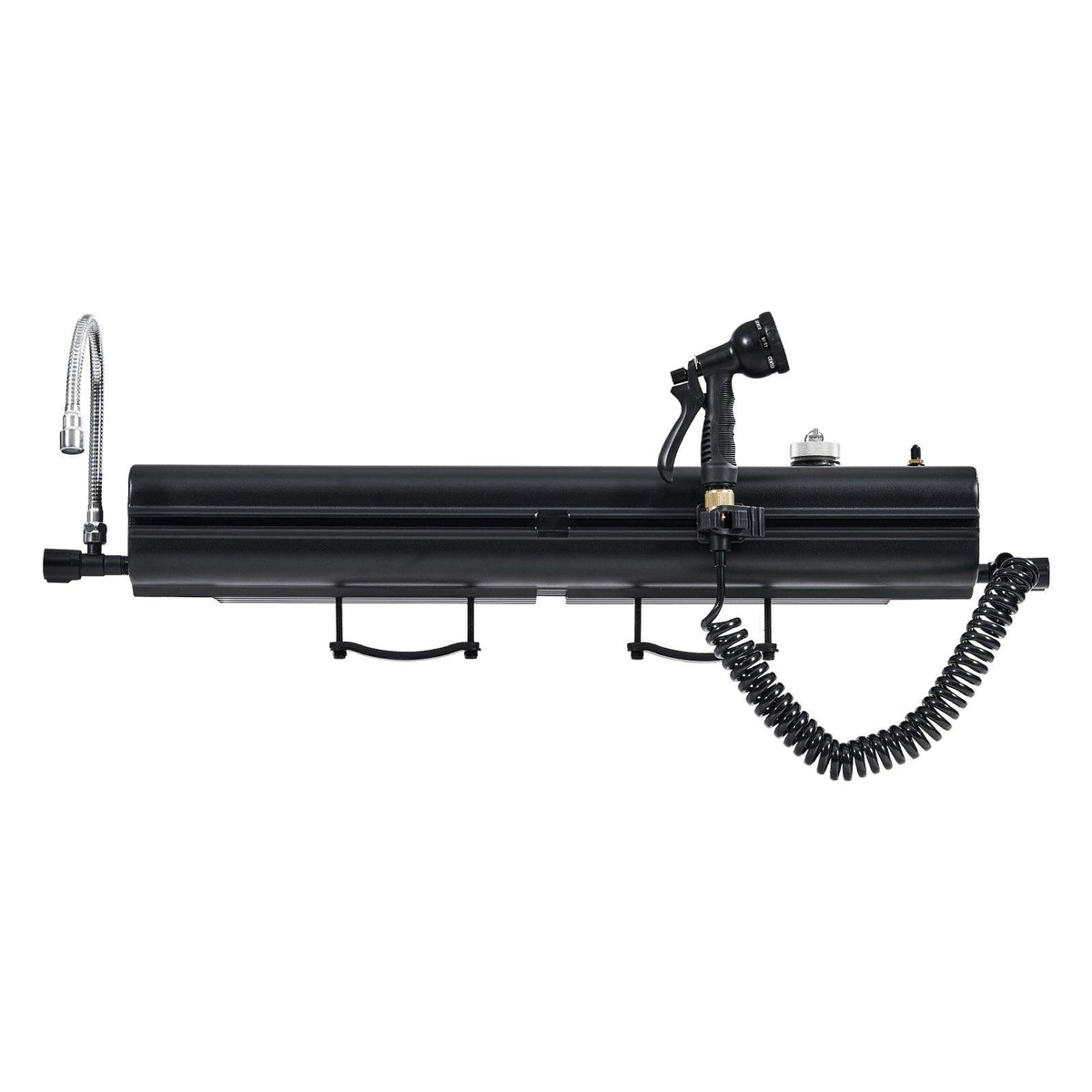 Roof Rack Water Tank, 4 Gal, Multi-Dispensing Outdoor Tank with 2 Splash-Guard Panels & T-slot, High-Capacity V952-CDJSXZTK4GALFADHNV0