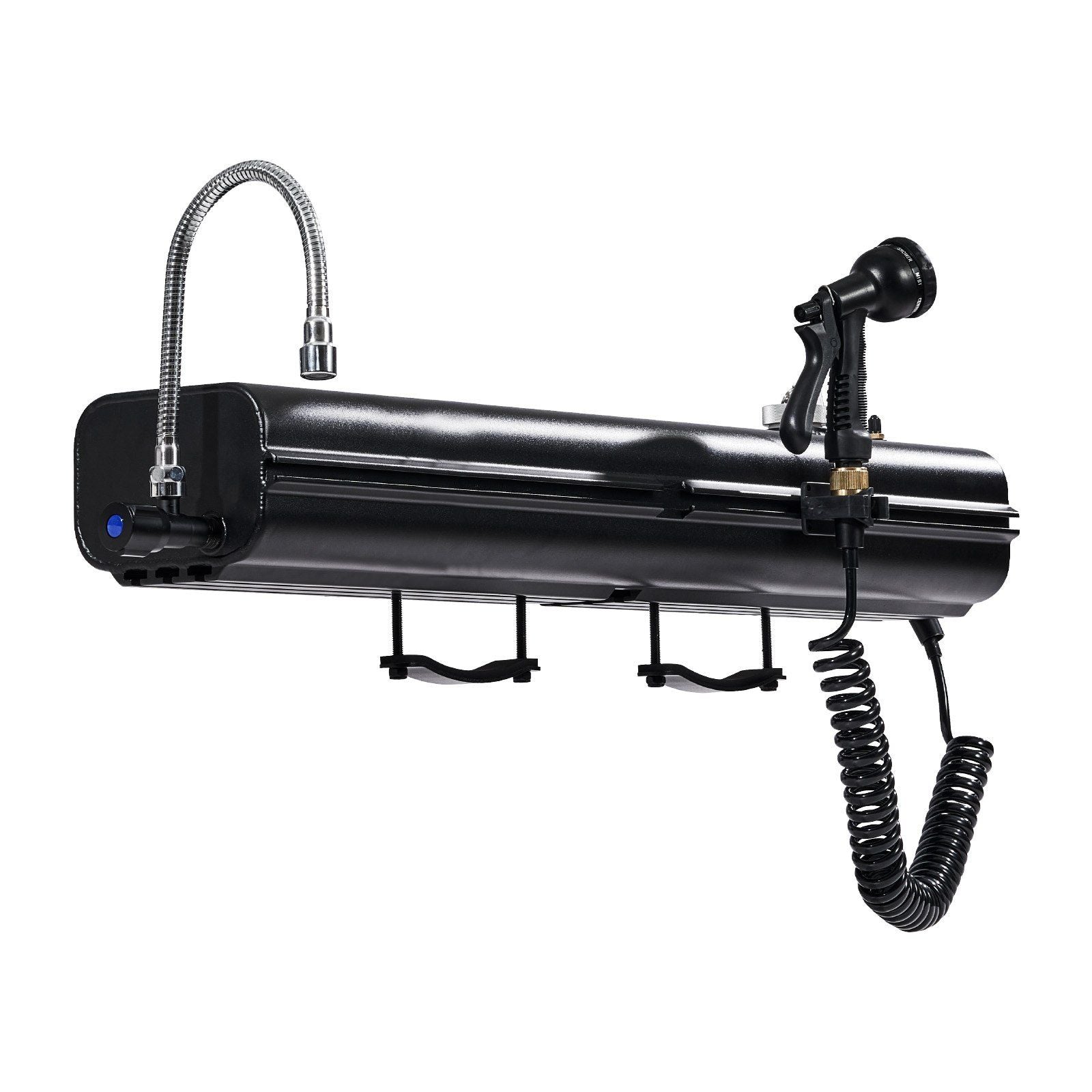 Roof Rack Water Tank, 4 Gal, Multi-Dispensing Outdoor Tank with 2 Splash-Guard Panels & T-slot, High-Capacity V952-CDJSXZTK4GALFADHNV0