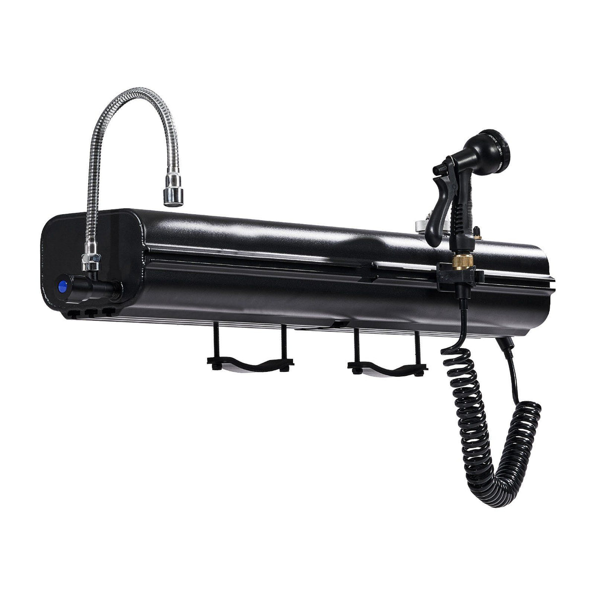 Roof Rack Water Tank, 4 Gal, Multi-Dispensing Outdoor Tank with 2 Splash-Guard Panels & T-slot, High-Capacity V952-CDJSXZTK4GALFADHNV0