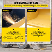 Bucket Cutting Edge, 213x15x1.9 Bucket Edge, Weld-on and Bolt-on Advanced Cutting Edge, 16Mn Carbon-manganese V952-CDRBYCYC84634EERAV0