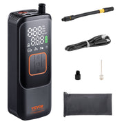 Tire Inflator Portable Air Compressor, 150 PSI Electric Air Pump, 4000mAh Rechargeable Tire Pump with V952-CDSLTCQJ22005A79WV9