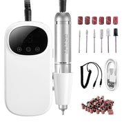Electric Rechargeable Nail Drill, 35,000RPM Portable Cordless Nail E File Machine, LCD-Display Acrylic Gel V952-CDSMJDMJBXSZQW53MV9
