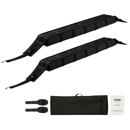 Soft Roof Rack Pads 33in 176lbs Load Capacity for Kayak Canoe Surfboard Luggage V952-CDXLJDWXHGJK88LRSV0