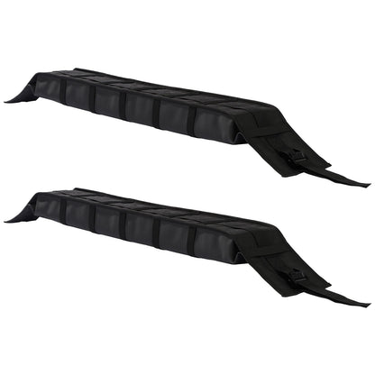 Soft Roof Rack Pads 33in 176lbs Load Capacity for Kayak Canoe Surfboard Luggage V952-CDXLJDWXHGJK88LRSV0