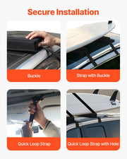 Soft Roof Rack Pads 15.5in 176lbs Load Capacity for Kayak Canoe Surfboard V952-CDXLJDWXHGJKOZKMCV0