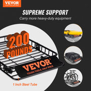 Roof Rack Cargo Basket 200 LBS Capacity 46"x36"x4.5" for SUV Truck Cars V952-CDXLJJ2463645I36LV0