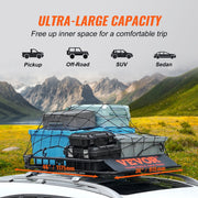 Roof Rack Cargo Basket 200 LBS Capacity 46"x36"x4.5" for SUV Truck Cars V952-CDXLJJ2463645I36LV0