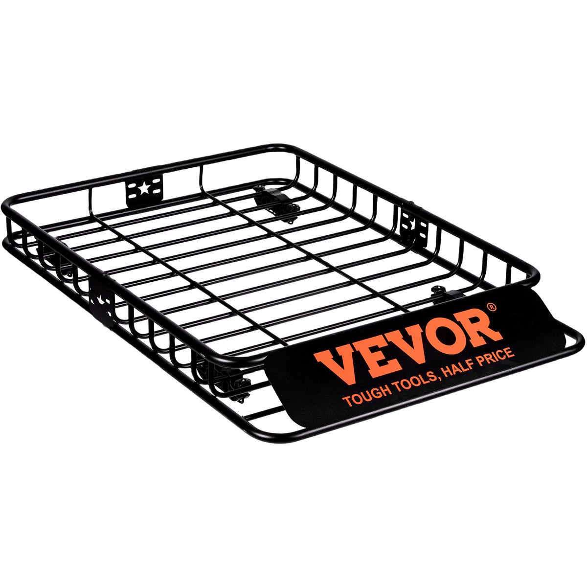 Roof Rack Cargo Basket 200 LBS 51"x36"x5" for SUV Truck with Luggage Bag V952-CDXLJJY251365ROA4V0