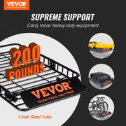 Roof Rack Cargo Basket 200 LBS Capacity Extension 64"x39"x6" for SUV Truck V952-CDXLJJY364396P5CVV0