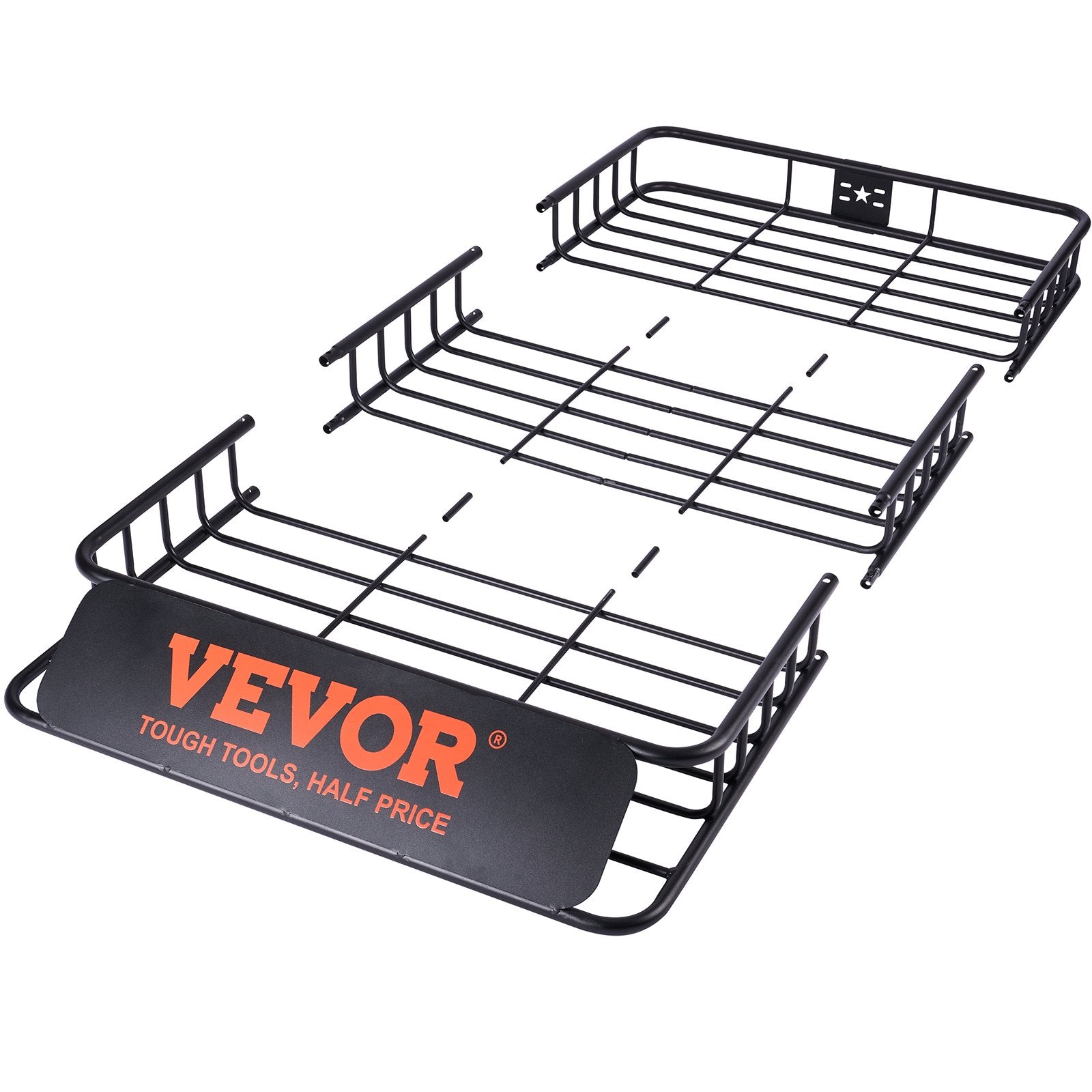 Roof Rack Cargo Basket 200 LBS Capacity Extension 64"x39"x6" for SUV Truck V952-CDXLJJY364396P5CVV0