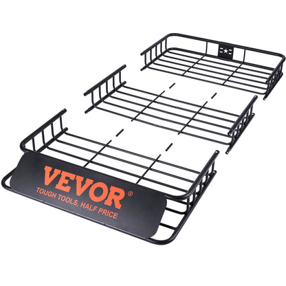 Roof Rack Cargo Basket 200 LBS Capacity Extension 64"x39"x6" for SUV Truck V952-CDXLJJY364396P5CVV0