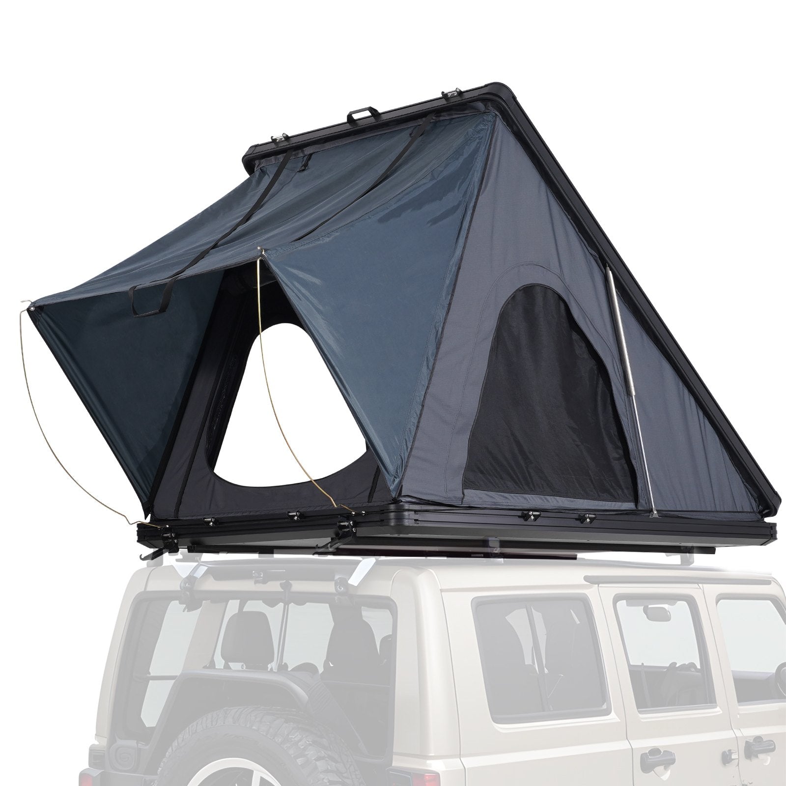 Rooftop Tent Hard Shell 2-3 Person Waterproof for Jeep SUV Truck w/ Ladder V952-CDZPSJKSJKJBEH00WV9