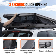 Rooftop Tent Hard Shell 2-3 Person Waterproof for Jeep SUV Truck w/ Ladder V952-CDZPSJKSJKJBEH00WV9