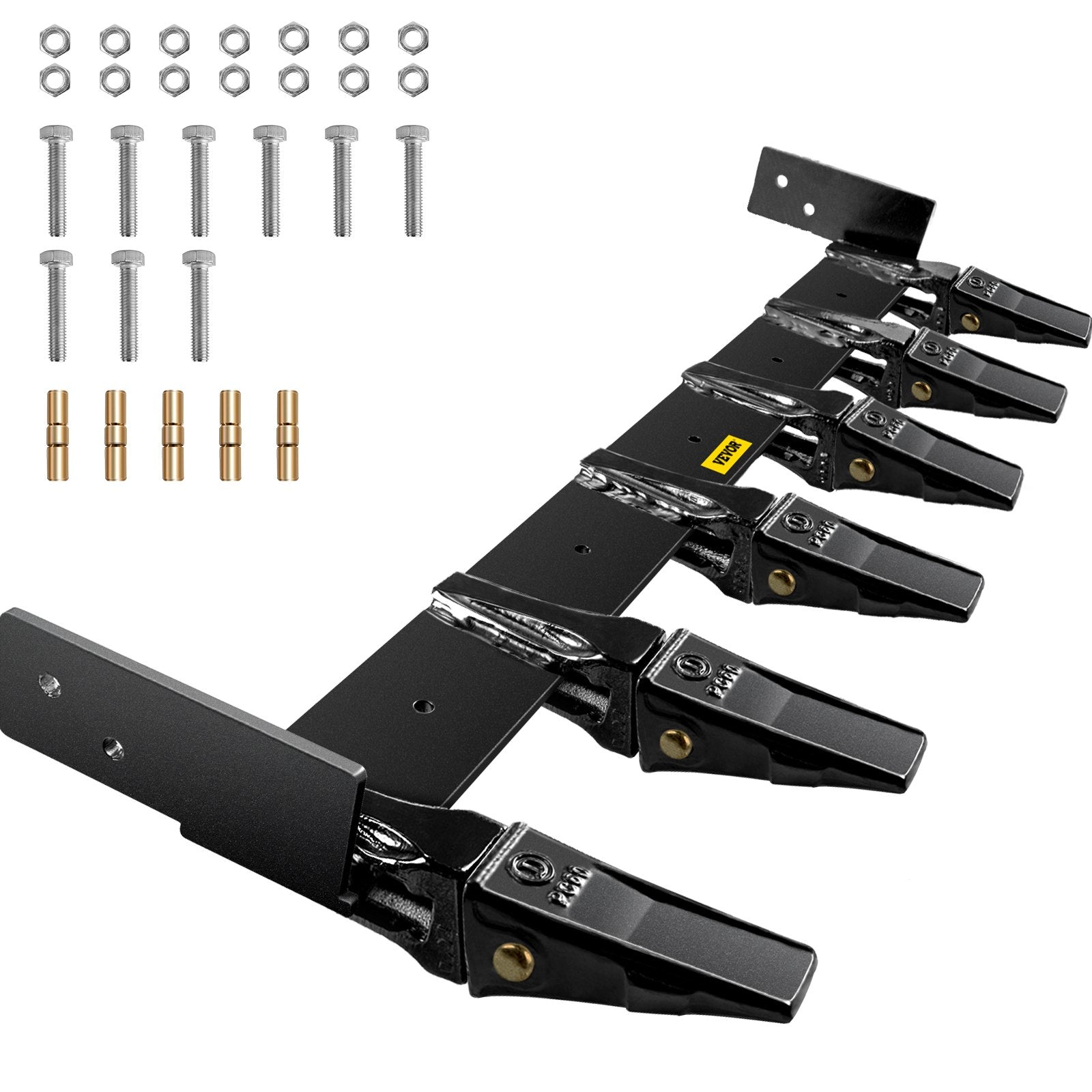 Bucket Tooth Bar, 48in Inside Bucket Width Tractor Bucket Teeth, 9.84in Teeth Space Tooth Bar for Loader V952-CDZTSWJ48INCHETVYV0