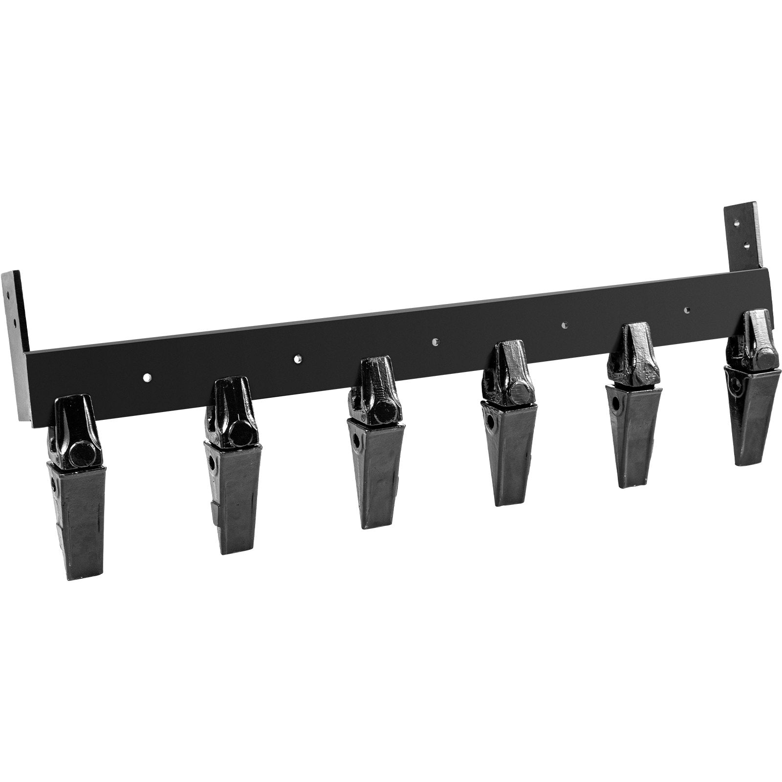 Bucket Tooth Bar, 48in Inside Bucket Width Tractor Bucket Teeth, 9.84in Teeth Space Tooth Bar for Loader V952-CDZTSWJ48INCHETVYV0