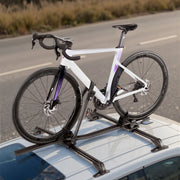 Roof Bike Rack, 15 kg Capacity, Upright Roof Mount Bicycle Rack with Secure Locking System for Most Standard V952-CDZXCJZLFZDC0GA9H001V0