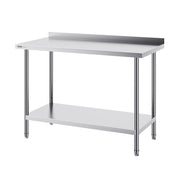 24 x 48 x 36 Inch Stainless Steel Work Table, Commercial Food Prep Worktable Heavy Duty Prep Worktable, Metal V952-CFBXGGZTLCWJ4SWV4V0