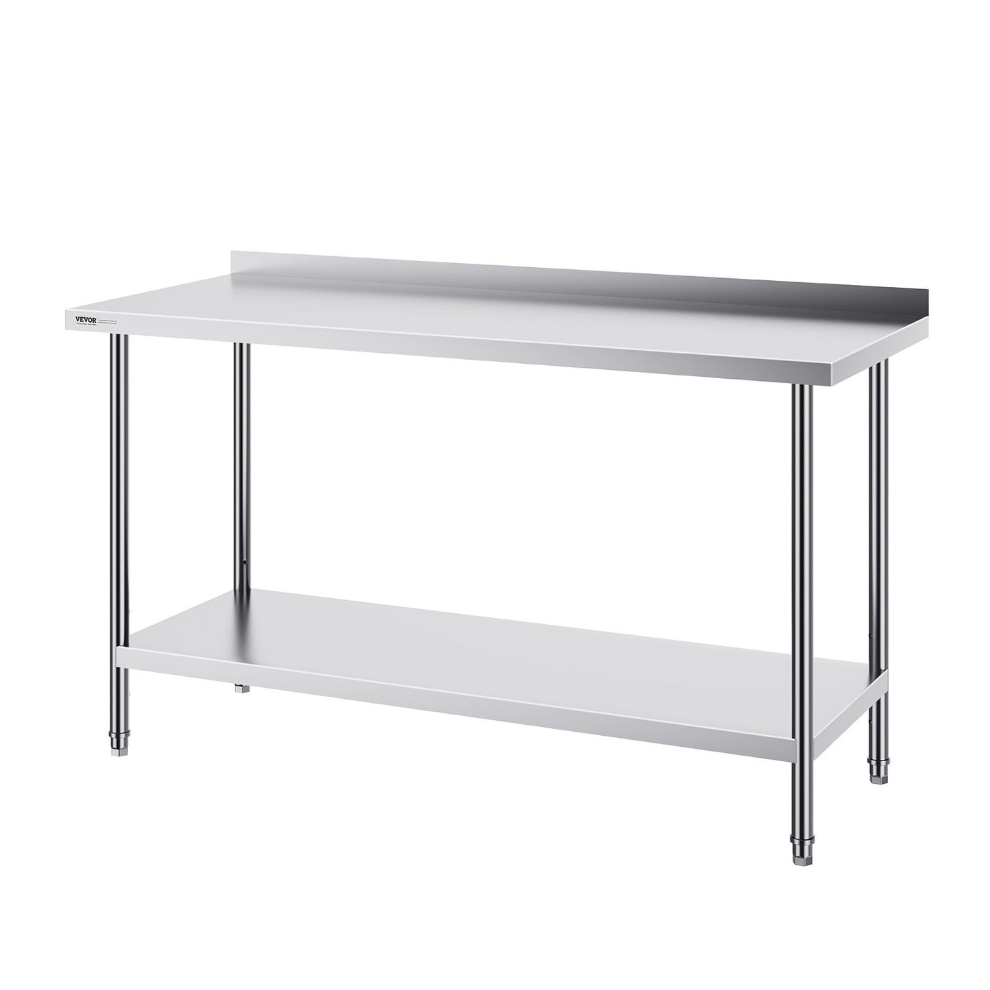24 x 60 x 36 Inch Stainless Steel Work Table, Commercial Food Prep Worktable Heavy Duty Prep Worktable, Metal V952-CFBXGGZTLCWJ81648V0