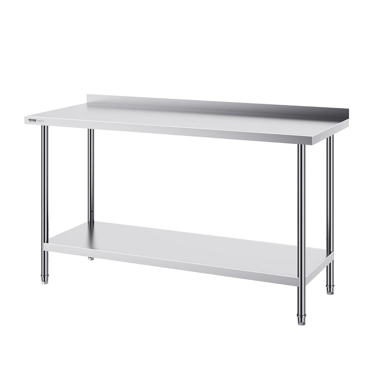 24 x 60 x 36 Inch Stainless Steel Work Table, Commercial Food Prep Worktable Heavy Duty Prep Worktable, Metal V952-CFBXGGZTLCWJ81648V0