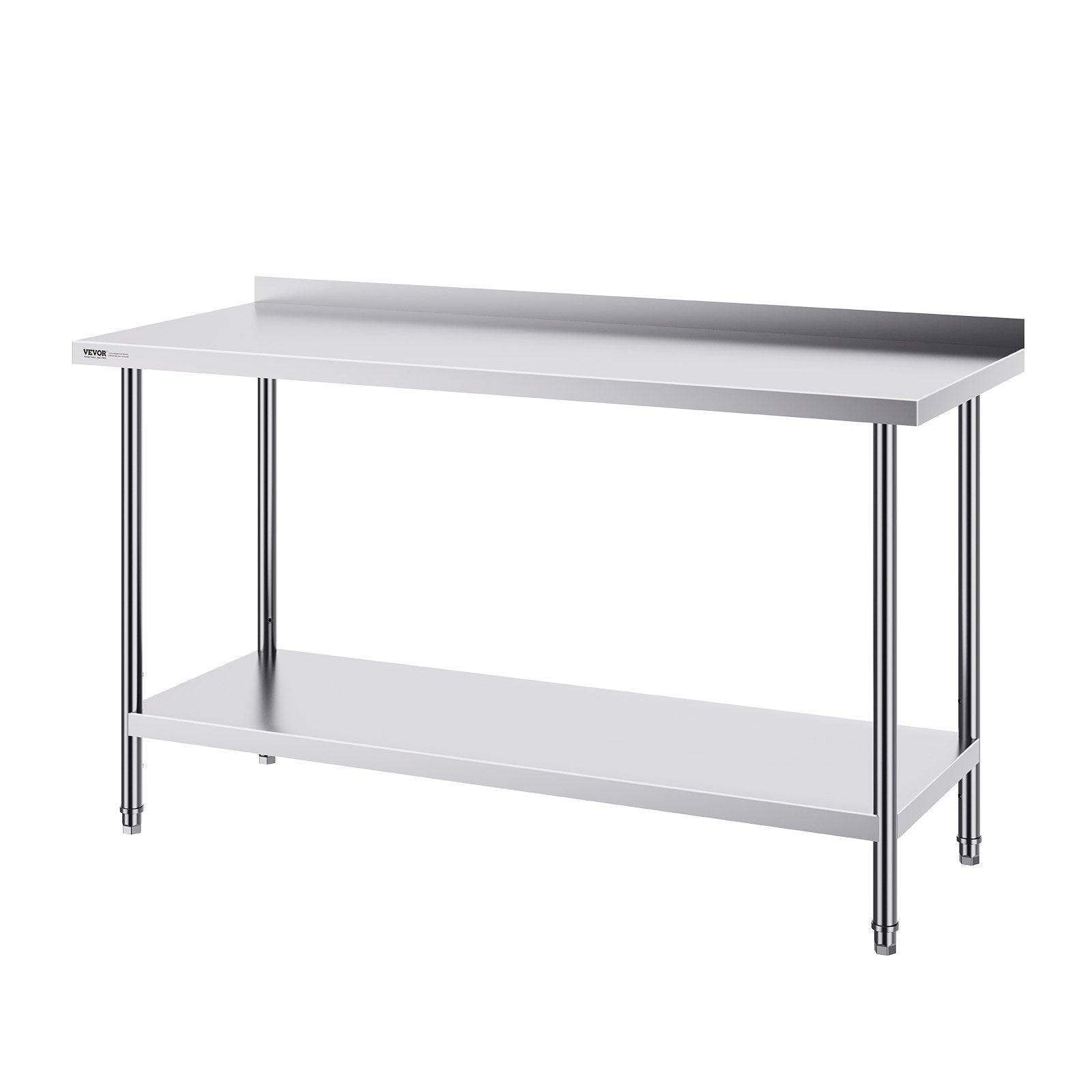 24 x 60 x 36 Inch Stainless Steel Work Table, Commercial Food Prep Worktable Heavy Duty Prep Worktable, Metal V952-CFBXGGZTLCWJ81648V0