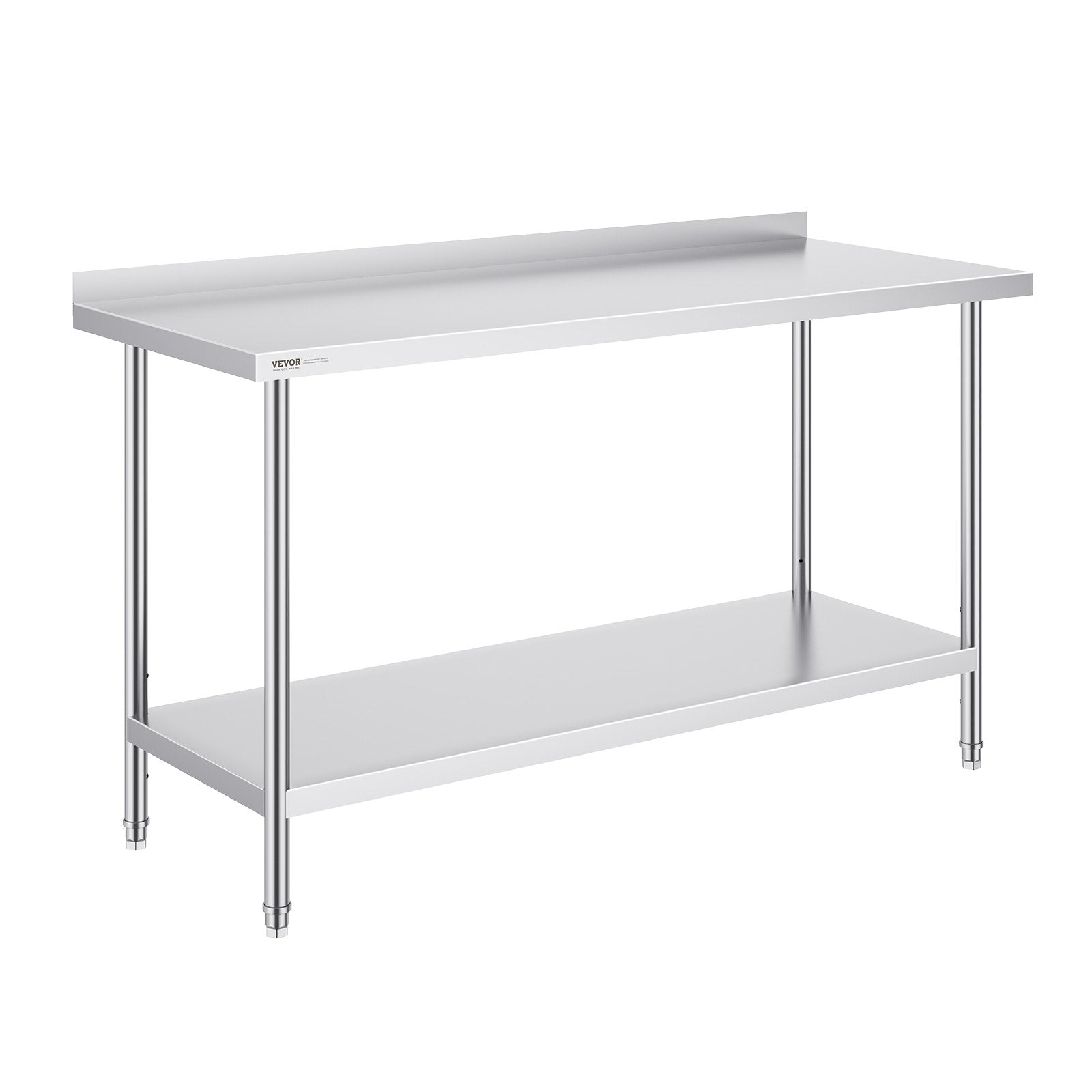 24 x 60 x 36 Inch Stainless Steel Work Table, Commercial Food Prep Worktable Heavy Duty Prep Worktable, Metal V952-CFBXGGZTLCWJ81648V0