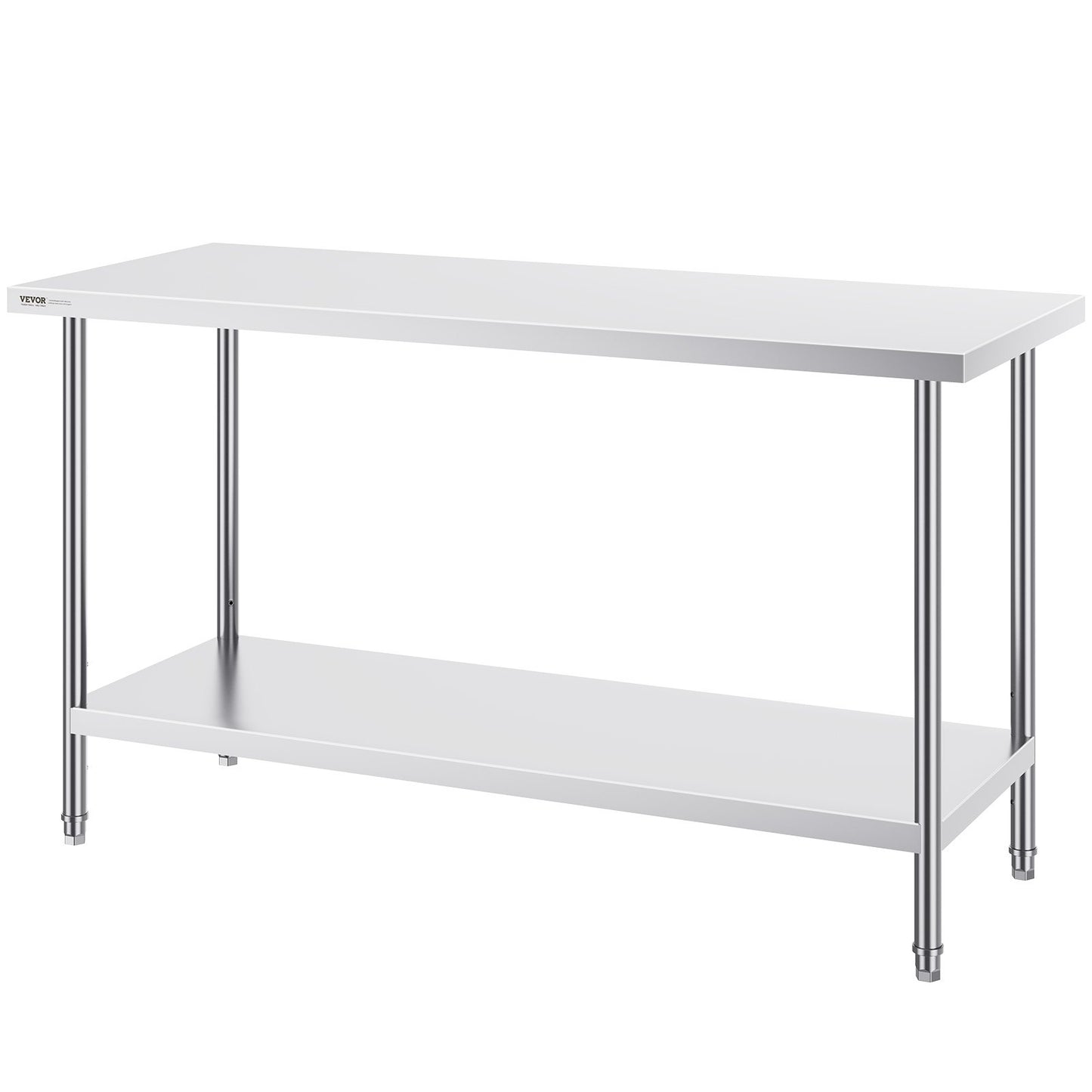 Stainless Steel Work Prep Table Commercial Worktable Food Prep 24x60x34in V952-CFBXGGZTLCWJPPGVSV0