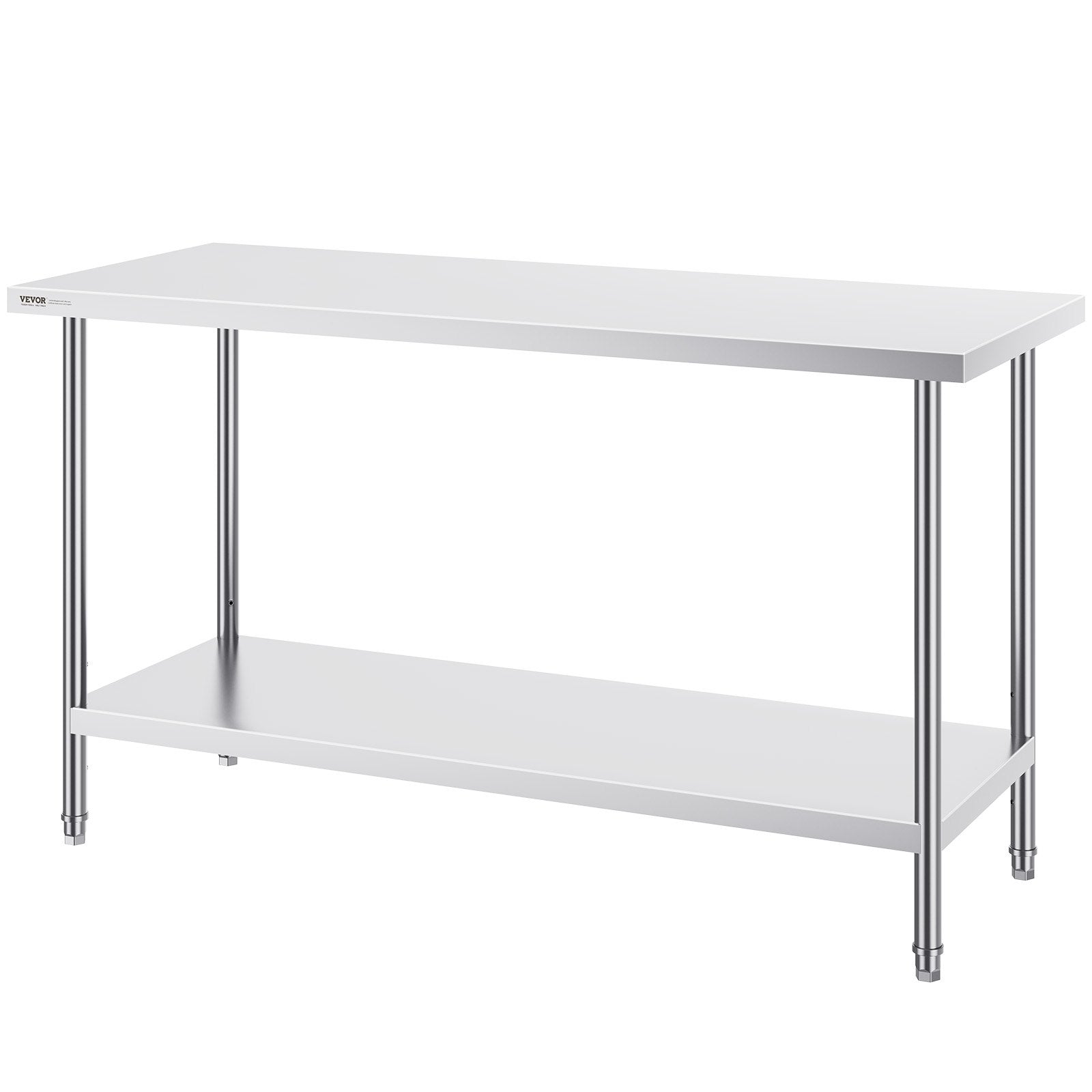 Stainless Steel Work Prep Table Commercial Worktable Food Prep 24x60x34in V952-CFBXGGZTLCWJPPGVSV0