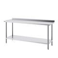 24 x 72 x 36 Inch Stainless Steel Work Table, Commercial Food Prep Worktable Heavy Duty Prep Worktable, Metal V952-CFBXGGZTLCWJWN757V0