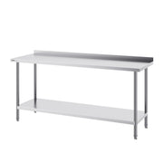 24 x 72 x 36 Inch Stainless Steel Work Table, Commercial Food Prep Worktable Heavy Duty Prep Worktable, Metal V952-CFBXGGZTLCWJWN757V0