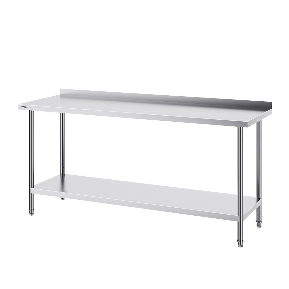 24 x 72 x 36 Inch Stainless Steel Work Table, Commercial Food Prep Worktable Heavy Duty Prep Worktable, Metal V952-CFBXGGZTLCWJWN757V0