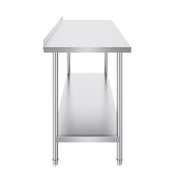 24 x 72 x 36 Inch Stainless Steel Work Table, Commercial Food Prep Worktable Heavy Duty Prep Worktable, Metal V952-CFBXGGZTLCWJWN757V0