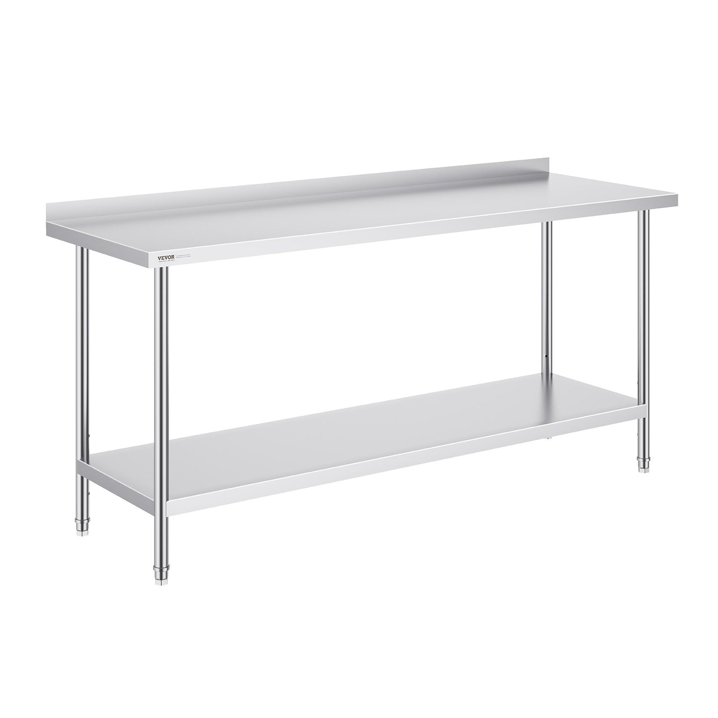 24 x 72 x 36 Inch Stainless Steel Work Table, Commercial Food Prep Worktable Heavy Duty Prep Worktable, Metal V952-CFBXGGZTLCWJWN757V0