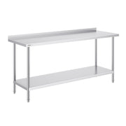 24 x 72 x 36 Inch Stainless Steel Work Table, Commercial Food Prep Worktable Heavy Duty Prep Worktable, Metal V952-CFBXGGZTLCWJWN757V0
