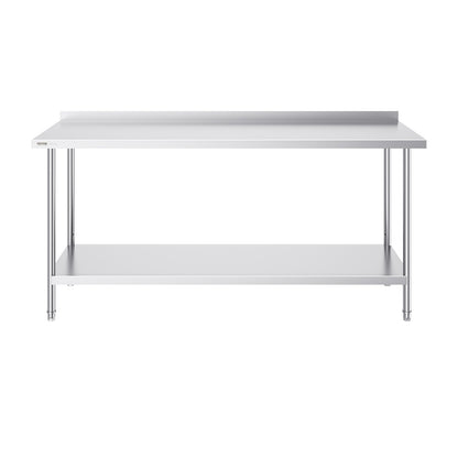 24 x 72 x 36 Inch Stainless Steel Work Table, Commercial Food Prep Worktable Heavy Duty Prep Worktable, Metal V952-CFBXGGZTLCWJWN757V0
