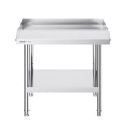 Stainless Steel Work Table, 24 x 28 x 26 Inch Commercial Food Prep Worktable, 3-Sided Backsplash Heavy Duty V952-CFBXGGZTSBT2QR0IEV0