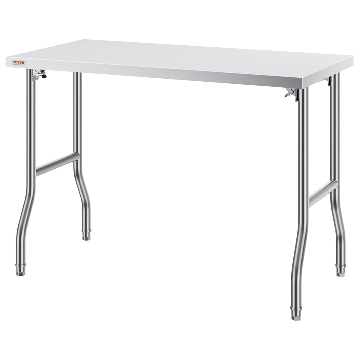 Stainless Steel Kitchen Bench Folding Commercial Prep Table 1220x610 mm V952-CFGZT24X48YC00001V0