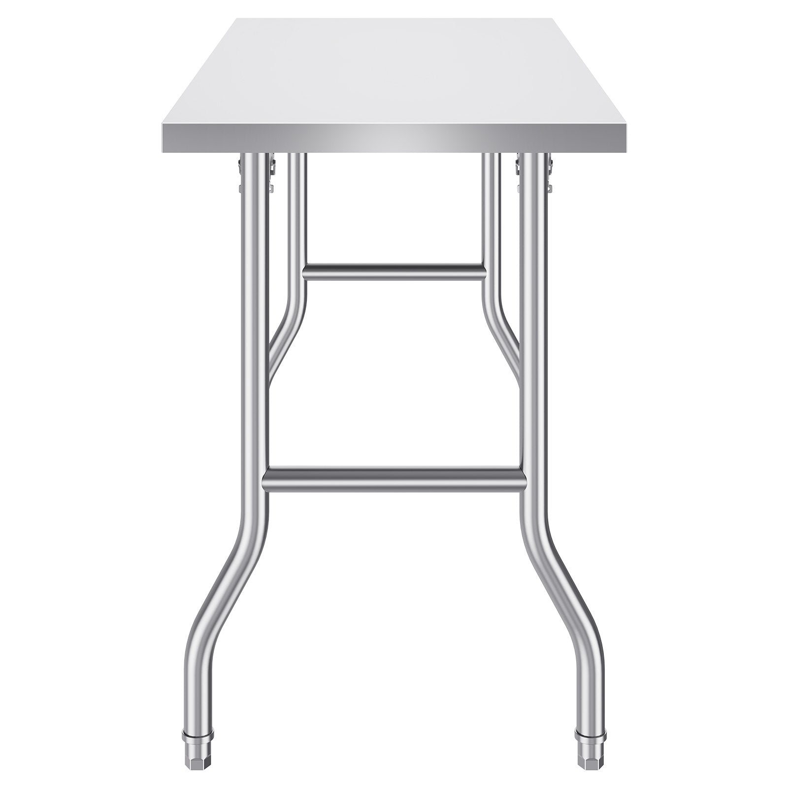 Stainless Steel Kitchen Bench Folding Commercial Prep Table 1220x610 mm V952-CFGZT24X48YC00001V0